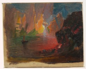 Fantasía de iceberg de Frederic Edwin Church